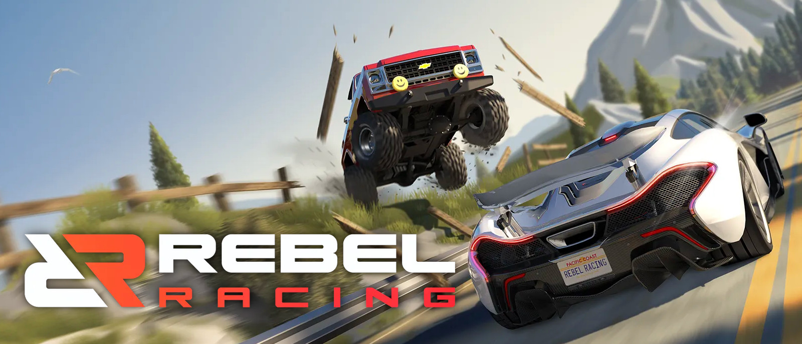 Rebel Racing Banner