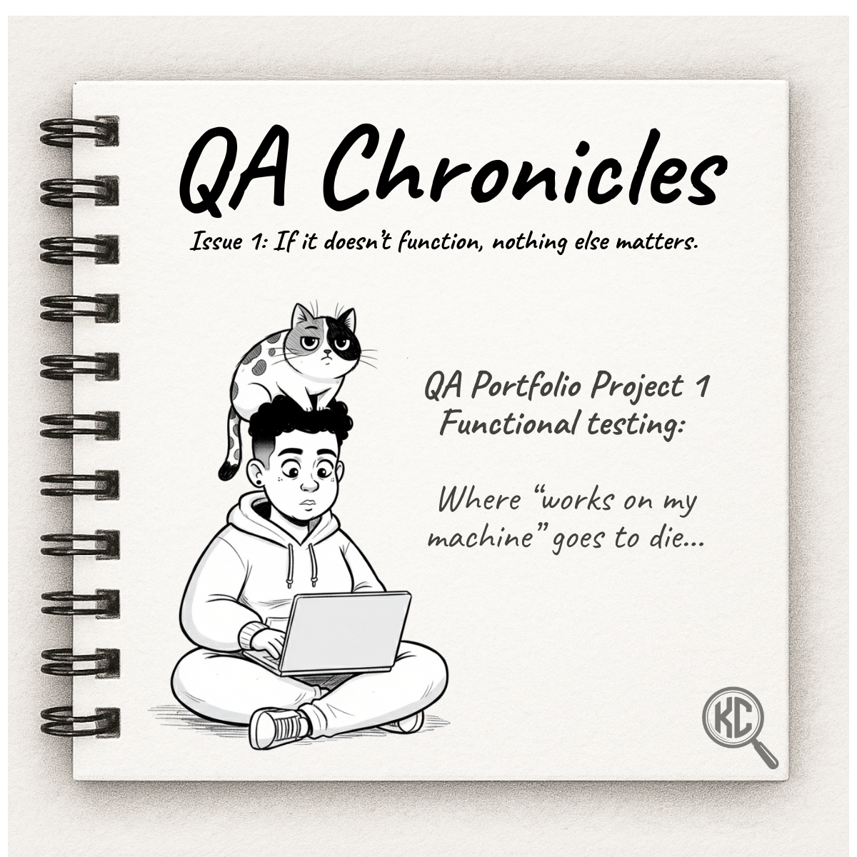QA Chronicles Issue 1 cover