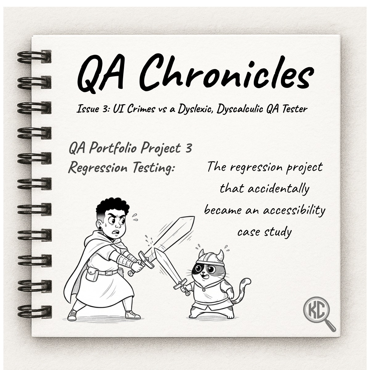 QA Chronicles Issue 3 cover